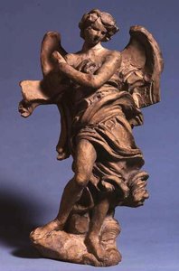 Standing Angel With Scroll — Gian Lorenzo Bernini