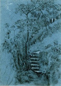 A Garden Nook — James Francis Danby