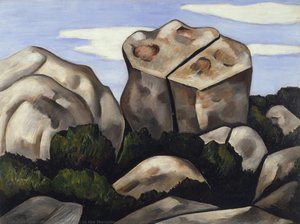 In The Moraine, Dogtown Common, Cape Ann — Marsden Hartley