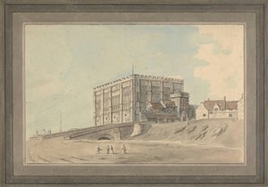 South West View Of Norwich Castle October 20, 1775 — Margaret Grose