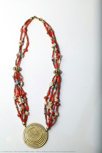 African Heritage Necklace Made Of Assorted Materials — Alan Donovan Phillips Leitch