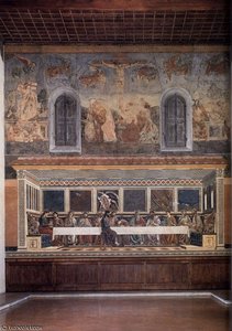 Last Supper And Stories Of Christ's Passion — Andrea Del Castagno