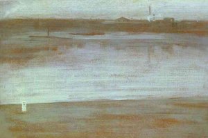 Symphony In Gray, Early Morning Thames — James Abbott Mcneill Whistler