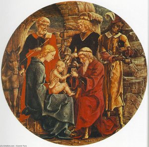 Adoration Of The Magi (from The Predella Of The Roverella Polyptych) — Cosmè Tura