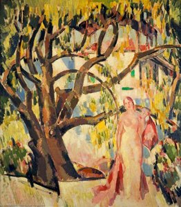 The Log Cabin Houseboat — John Duncan Fergusson