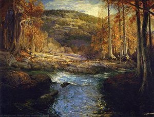 Forest Stream (headwaters Of The Guadalupe) — Robert Julian Onderdonk