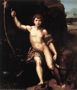 Johannes Batista Erämaassa — Rafael