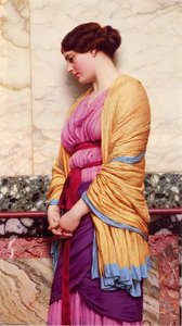 In Pensive Mood — R.b.a John William Godward