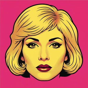 Magenta Reverie: A Singular Study In Graphic Halftone And Golden Symmetry — Laurent Charpentier