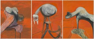 Tres Estudios Para Figuras En La Base De Una Cruz — Francis Bacon