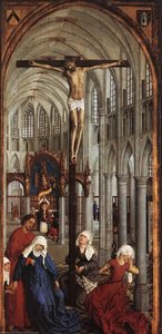 Sieben Sakramente (zentralbild) — Rogier Van Der Weyden