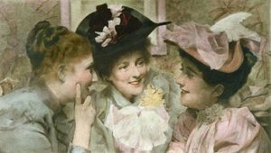 Mischief (also Known As Three Girl's Heads) — Thomas Benjamin Kennington