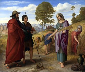 Ruth In Boaz's Field — Julius Schnorr Von Carolsfeld