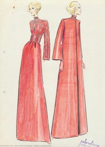 Sketch, Evening Gown — Педро Пабло Родригес