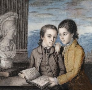 Matthias And Thomas Bordley — Charles Willson Peale