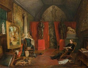 Sir Joseph Noel Paton (1821–1901), Artist (shown In His Studio) — John Ballantyne