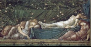 The Briar Rose The Rose Bower — Edward Coley Burne-jones