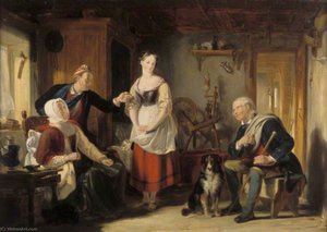 The Ballad Of Old Robin Gray — Sir William Allan