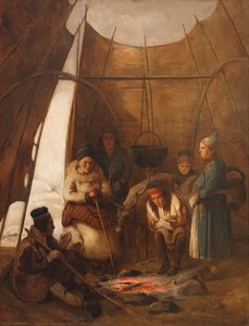 Sami Camp — Francois Auguste Biard
