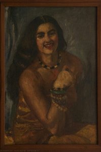 Self Portrait (7) — Amrita Sher-gil