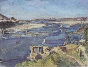 The Nile At Aswan — Max Slevogt