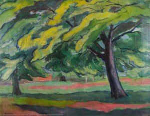 Trees On Hampstead Heath — Archibald Ziegler