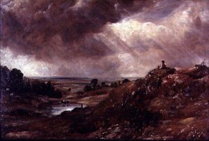Hampstead Heath, Branch Hill Pond — John Constable
