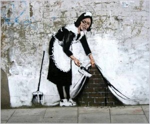 Nettoyer Sous Le Tapis — Banksy