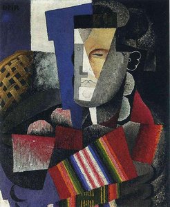 Portrait De Martin Luis Guzman — Diego Rivera