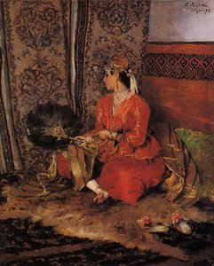 The Algerian Beauty — Ferdinand Victor Léon Roybet