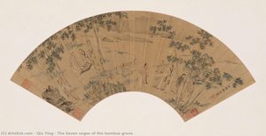 The Seven Sages Of The Bamboo Grove — Qiu Ying