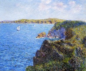 Cove At Sevignes, Cap Frehel — Gustave Loiseau