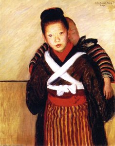 Young Caretaker (also Known As Motherhood) — Lilla Cabot Perry