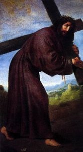 Cristo Con La Cruz A Cuestas — Francisco De Zurbarán