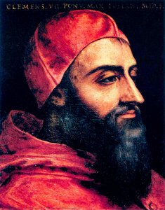 Portrait Of Pope Clement Vii — Агноло Бронзино
