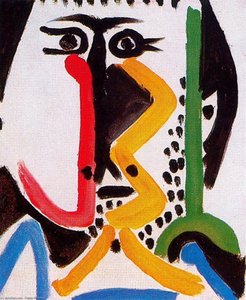 Cabeça De Um Homem 15 — Pablo Picasso