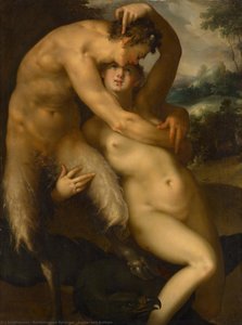 Jupiter And Antiope — Bartholomeus Spranger