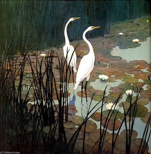Egrets Pt I — N.c. Wyeth