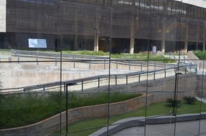 Serzedello Corrêa Institute Reflection On The Windows Of The Tcu — Maria Fernanda Garcia Palma De Cintra