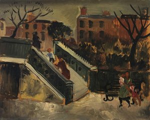 The Steps, Chelsea — Christopher Wood
