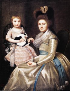 Mrs. William Taylor And Son Daniel — Ralph Earl
