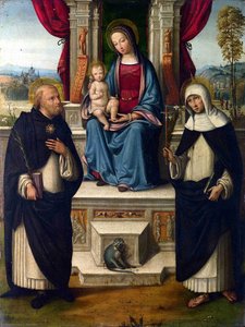The Virgin And Child With Saints — Garofalo