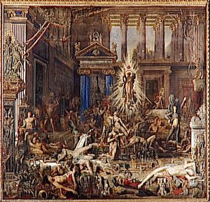 Les Prétendants — Gustave Moreau