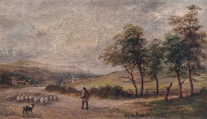 Brighton Road, South Croydon, Surrey (recto) — Walter William Acock