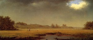 Cloudy Day, Rhode Island — Martin Johnson Heade