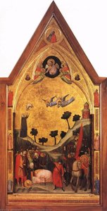 A Stefaneschi-triptykus: Szent Pál Mártírtanúsága — Giotto Di Bondone