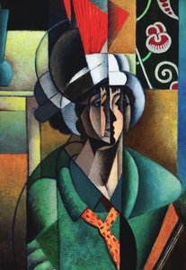 La Femme À L'éventail — Jean Dominique Antony Metzinger