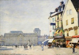 Market Place, Concarneau, France — Henry A Bishop