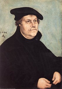 Ritratto Di Martin Lutero — Luca Cranach Il Vecchio