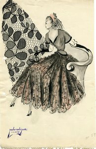 Sketch, Cocktail Dress — Педро Пабло Родригес